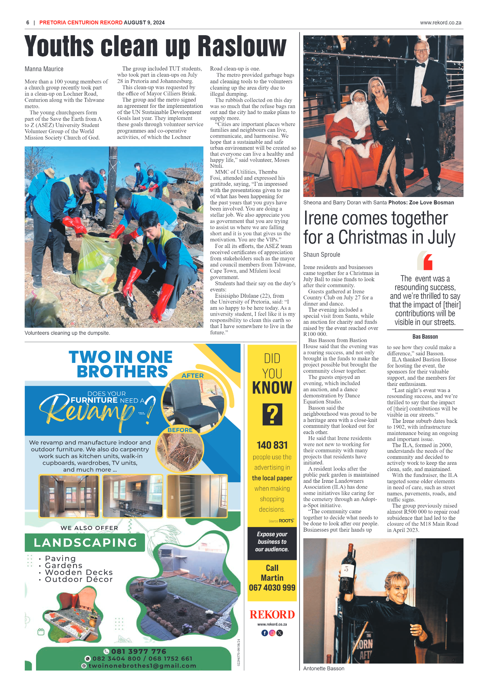 Rekord Centurion 9 August 2024 page 6