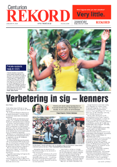 Rekord Centurion 9 January 2026