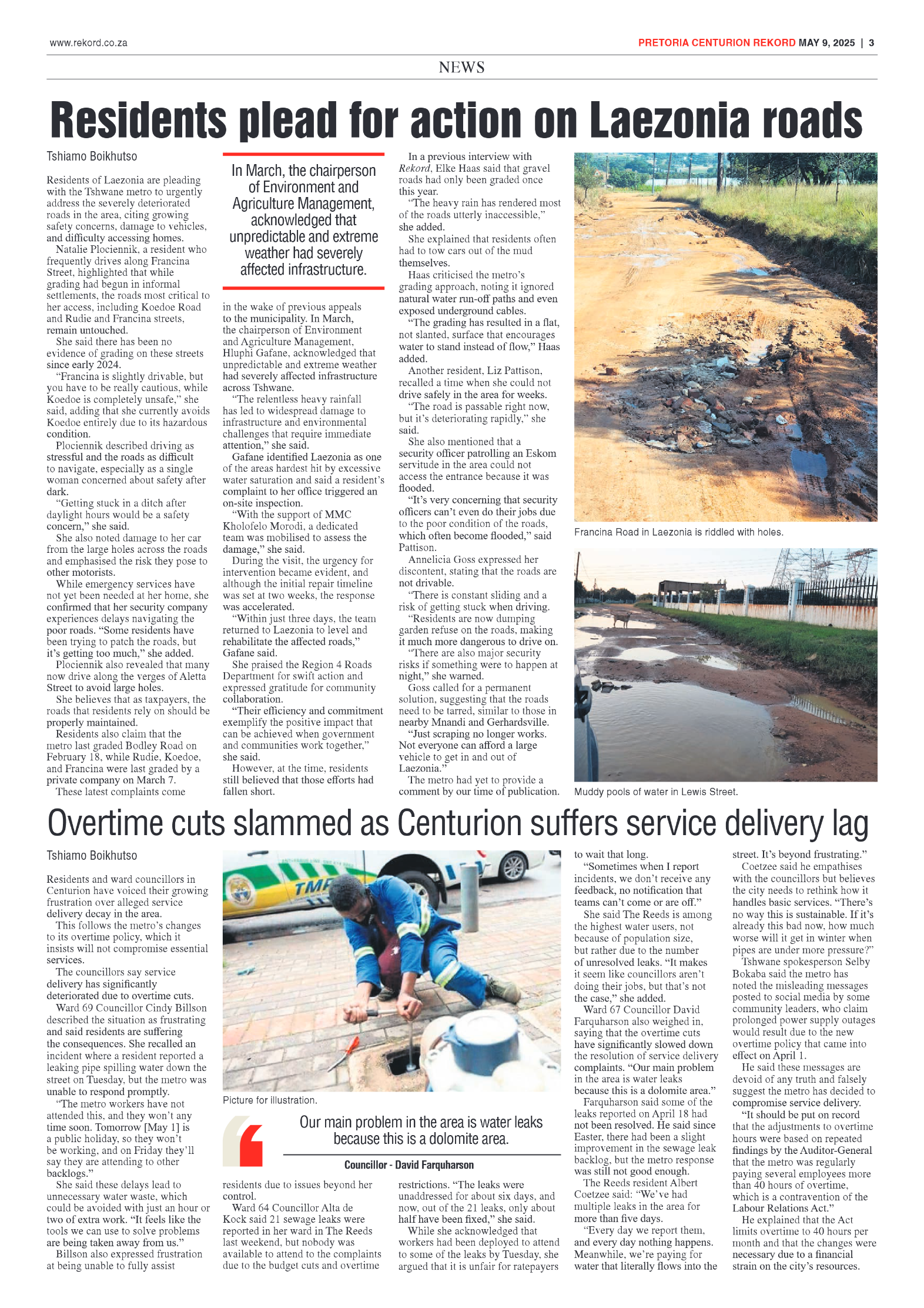 Rekord Centurion 9 May 2025 page 3