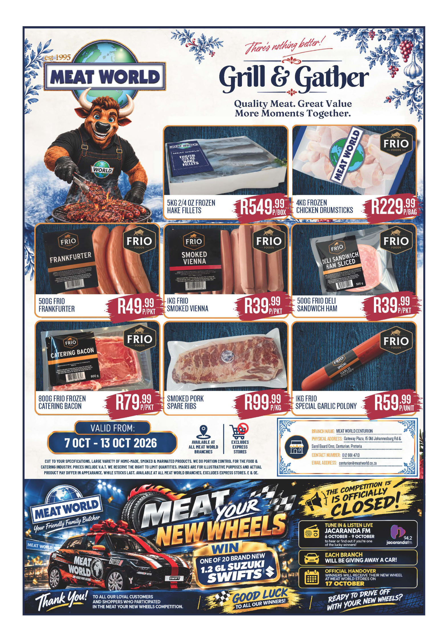 Rekord Centurion – 9 October 2026 page 2