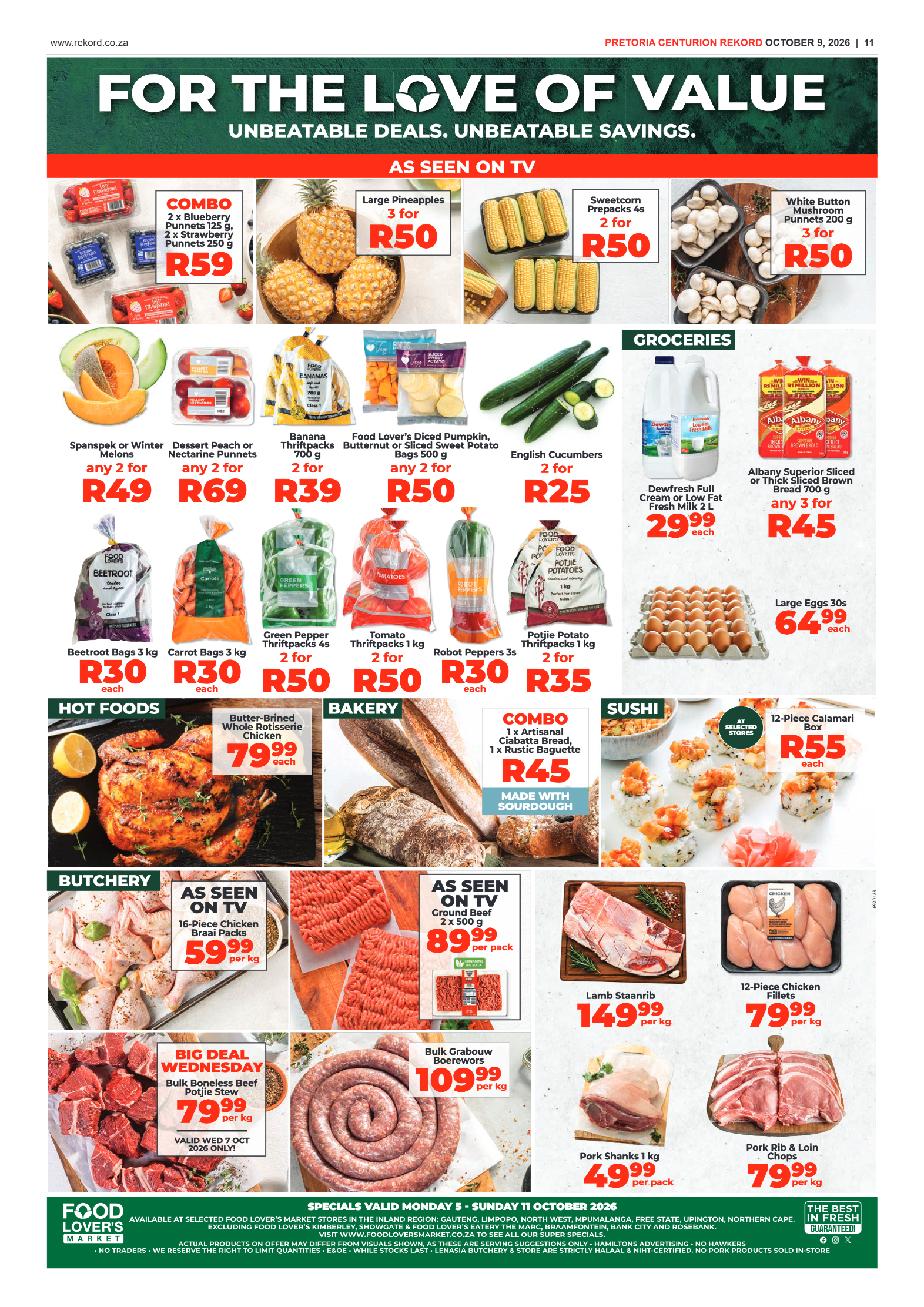 Rekord Centurion – 9 October 2026 page 5