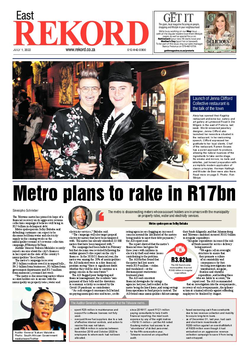 Rekord East 01 July 2022 page 1