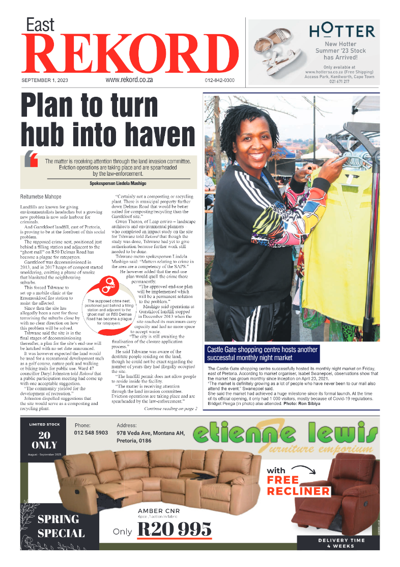 Rekord East 01 September 2023 page 1