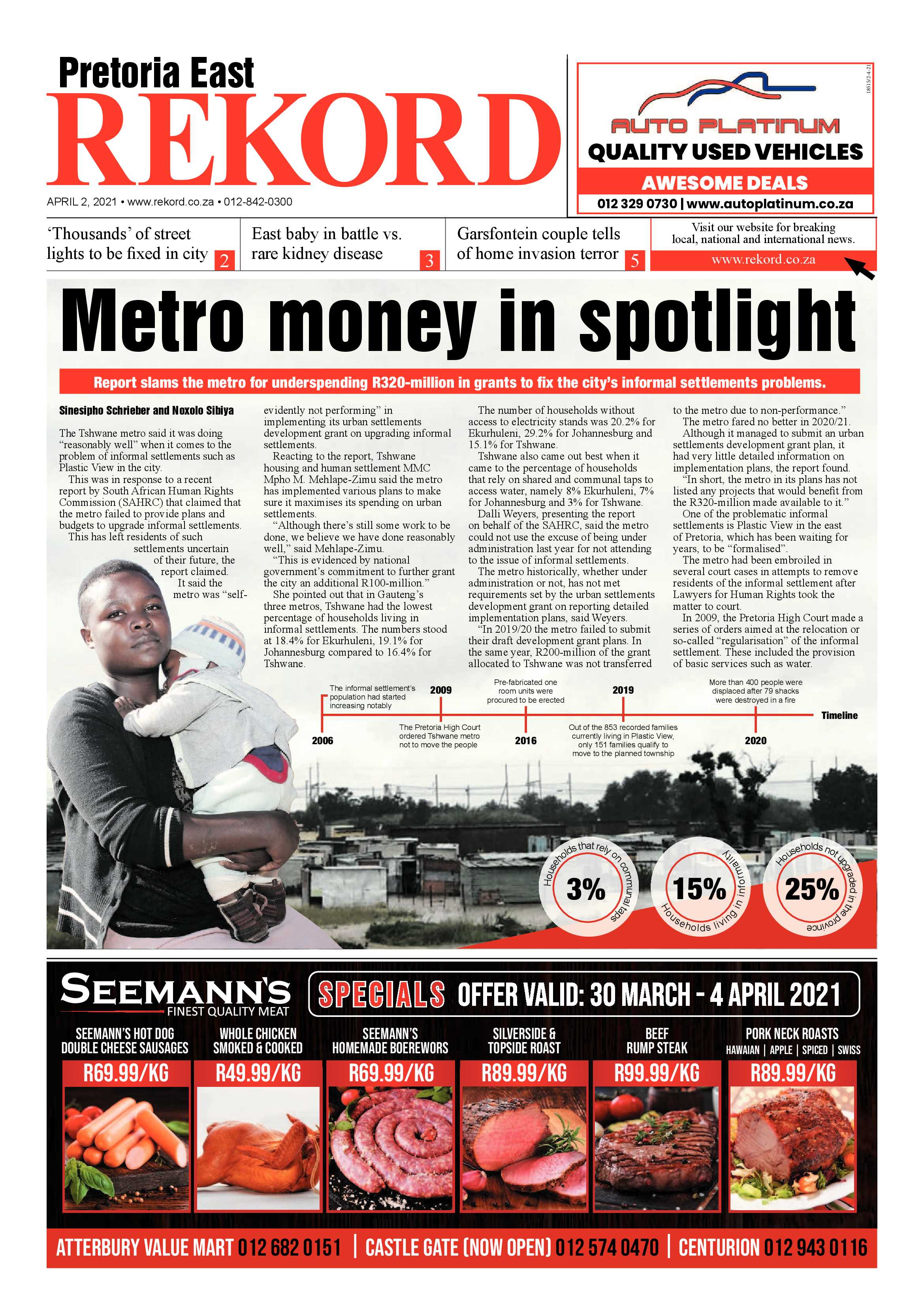 Rekord East 02 April 2021 page 1