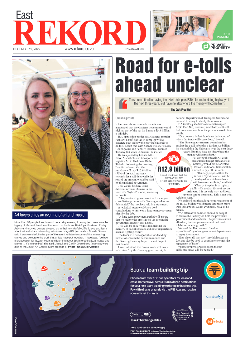 Rekord East 02 December 2022 page 1