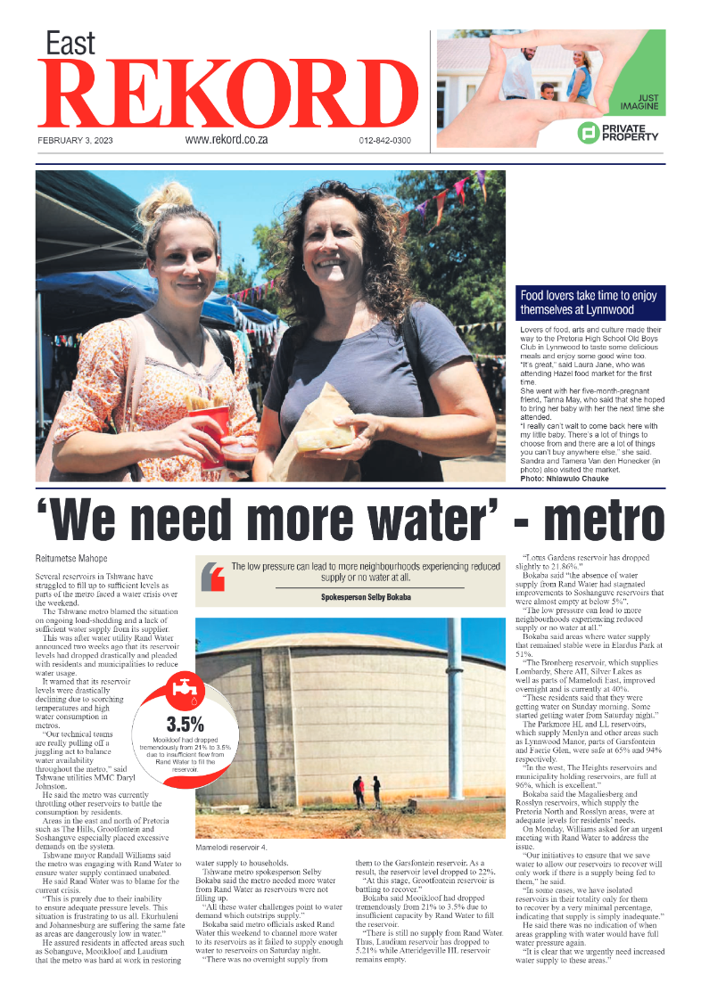 Rekord East 03 February 2023 page 1