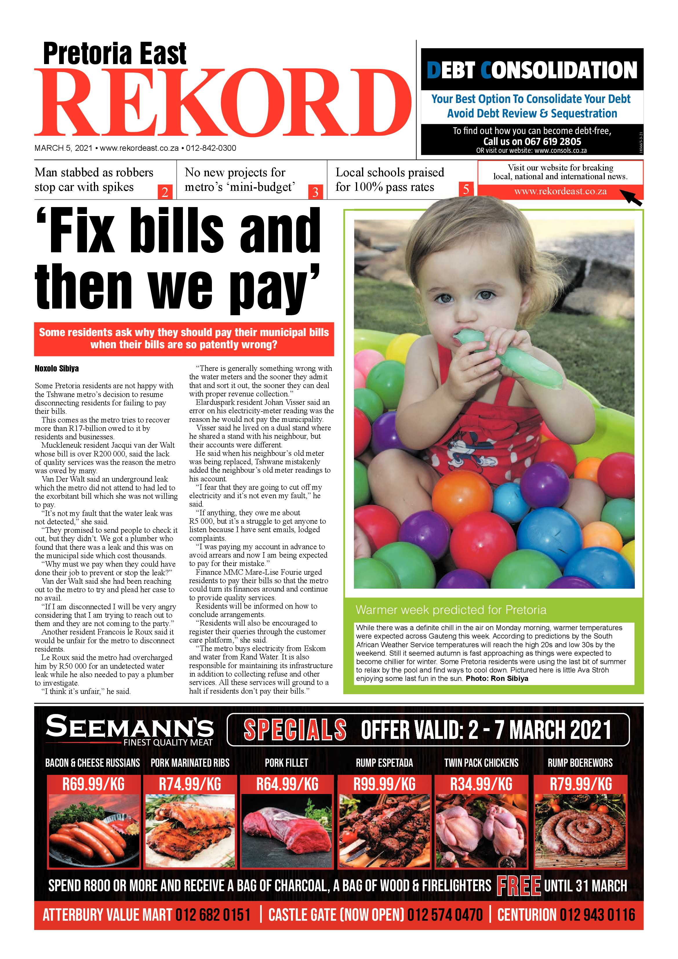 Rekord East 05 March 2021 page 1