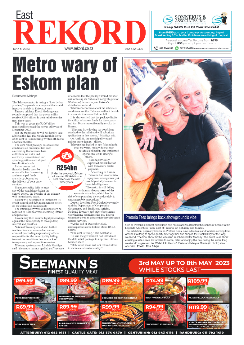 Rekord East 05 May 2023 page 1
