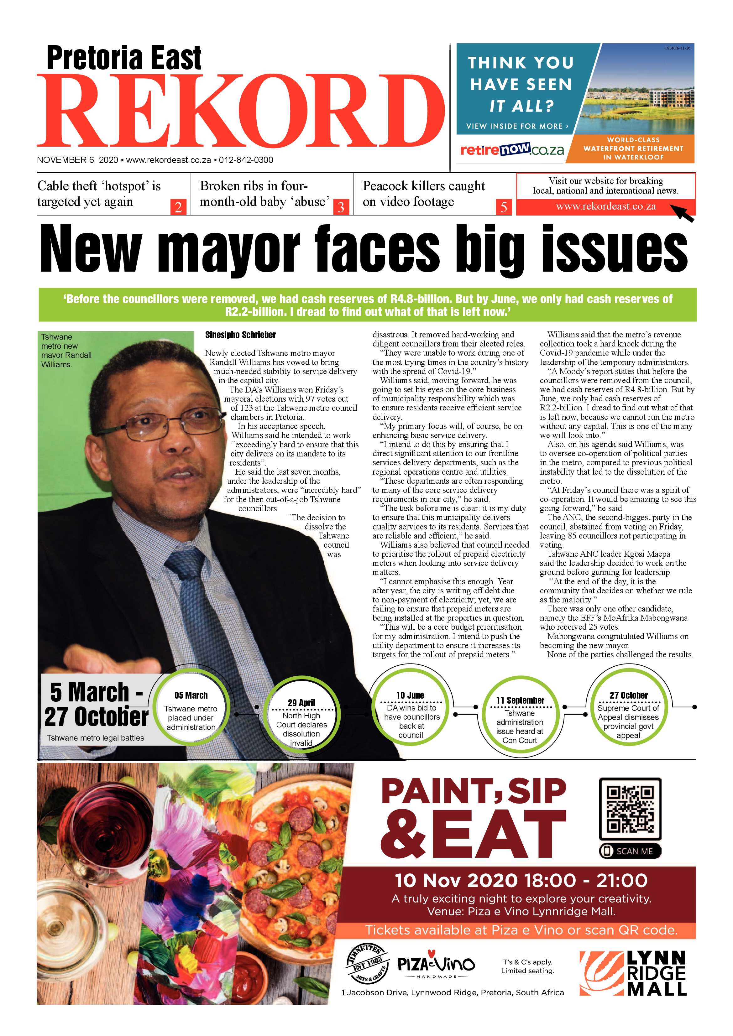 Rekord East 06 November 2020 page 1