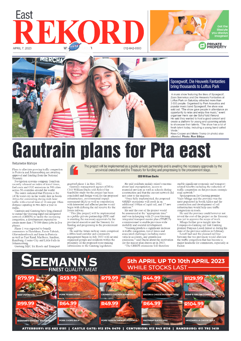 Rekord East 07 April 2023 page 1