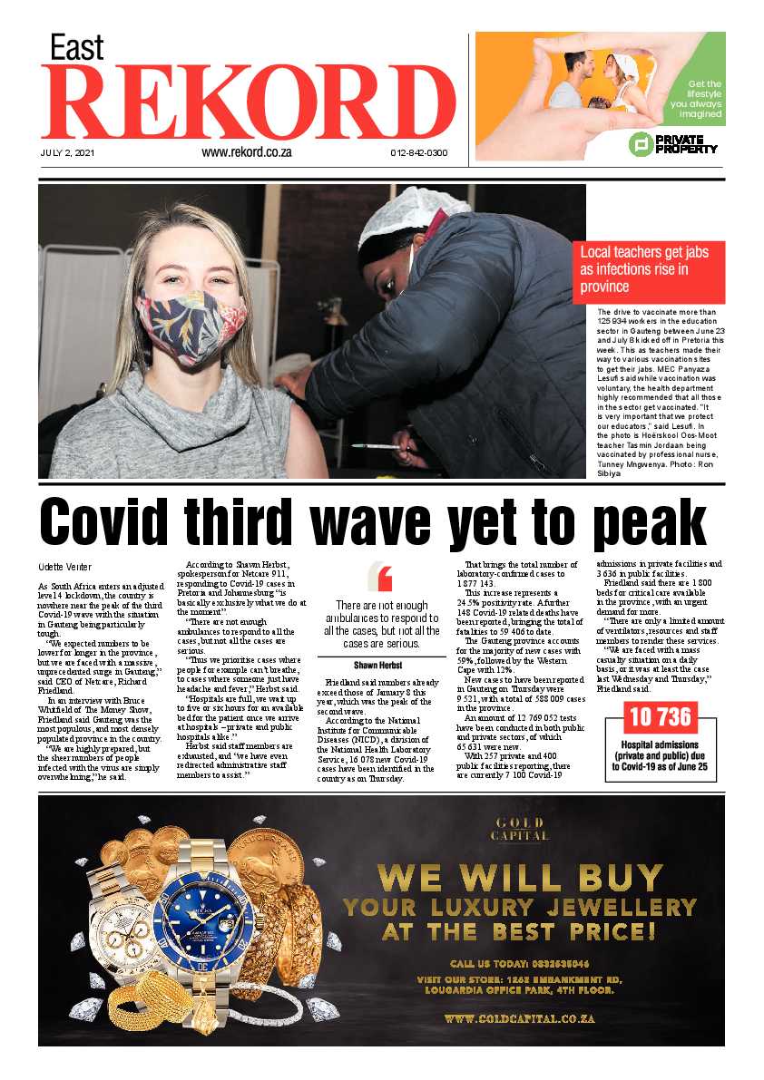 Rekord East 02 July 2021 page 1