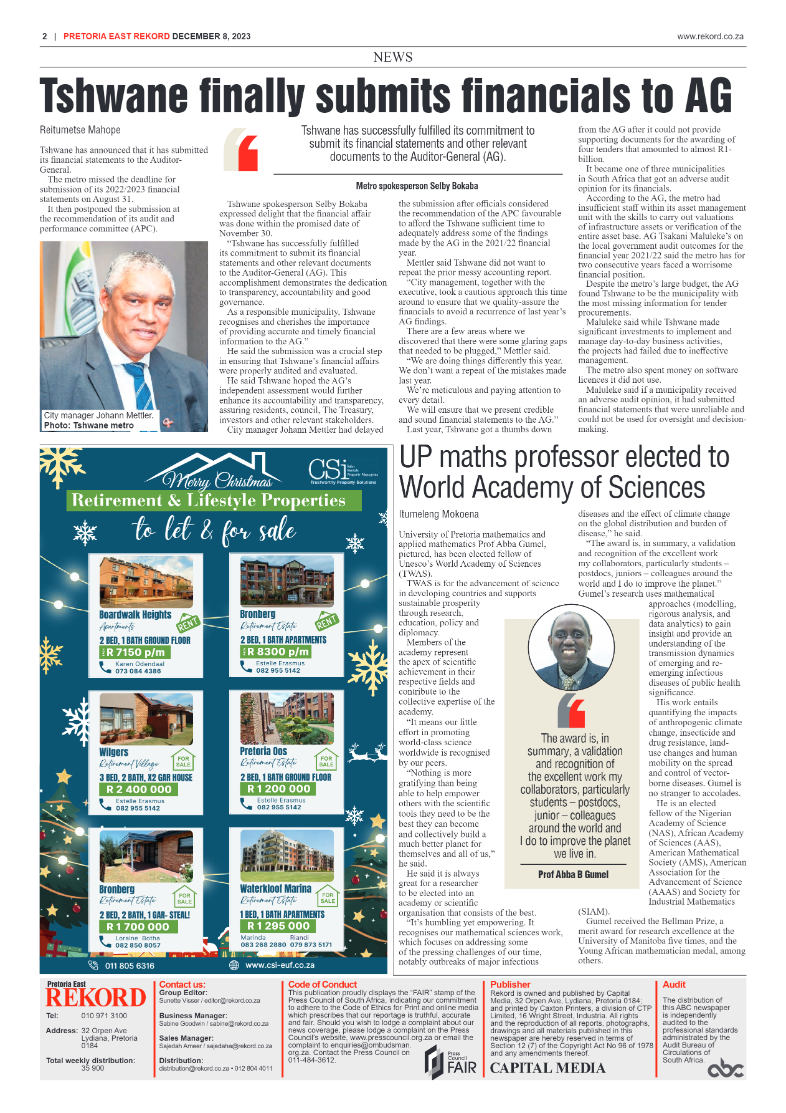 Rekord East 08 December 2023 page 2