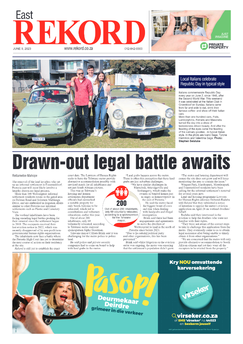 Rekord East 09 June 2023 page 1