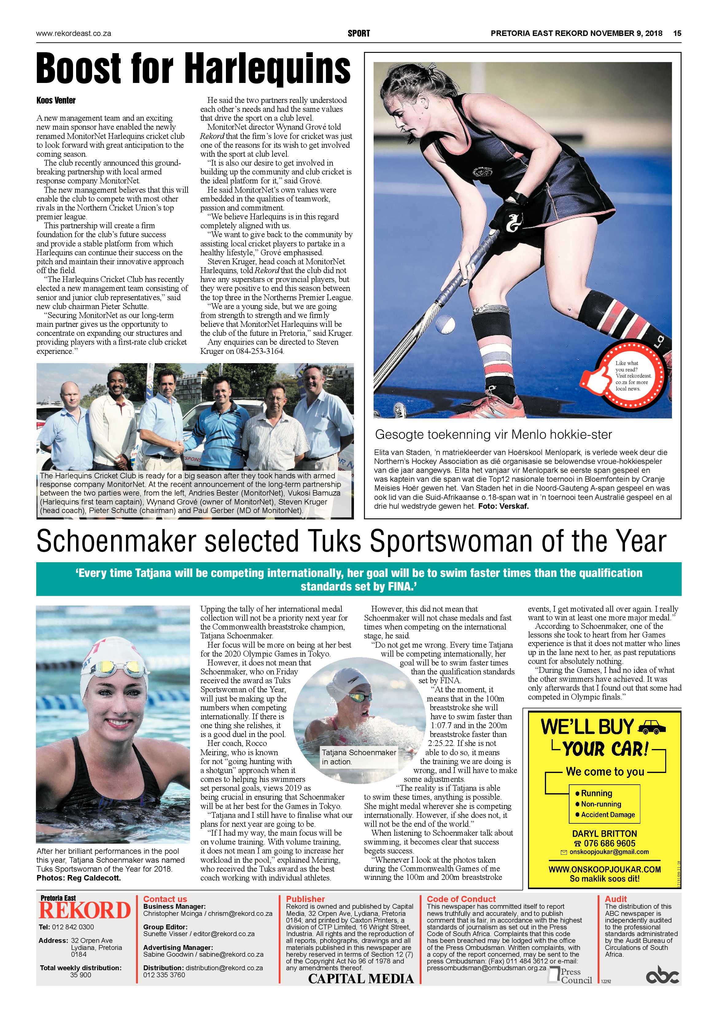 Rekord East 09 November 2018 page 15