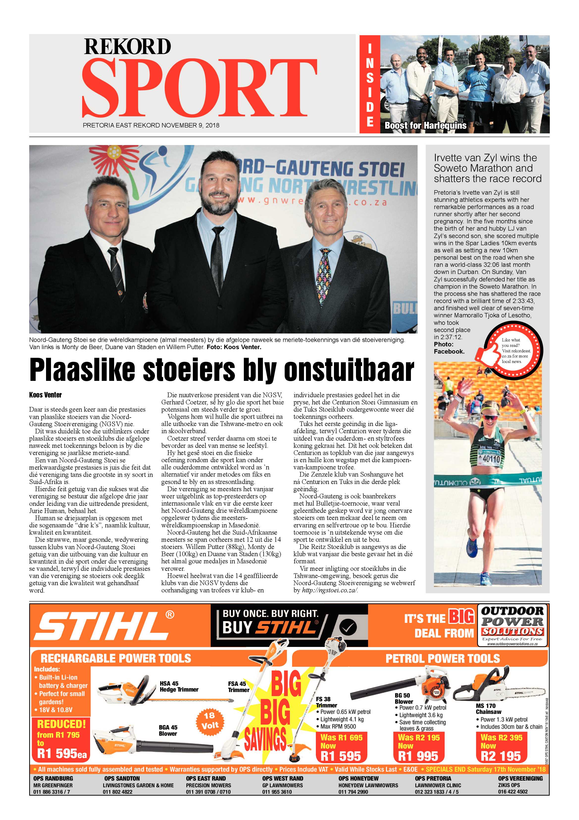 Rekord East 09 November 2018 page 16