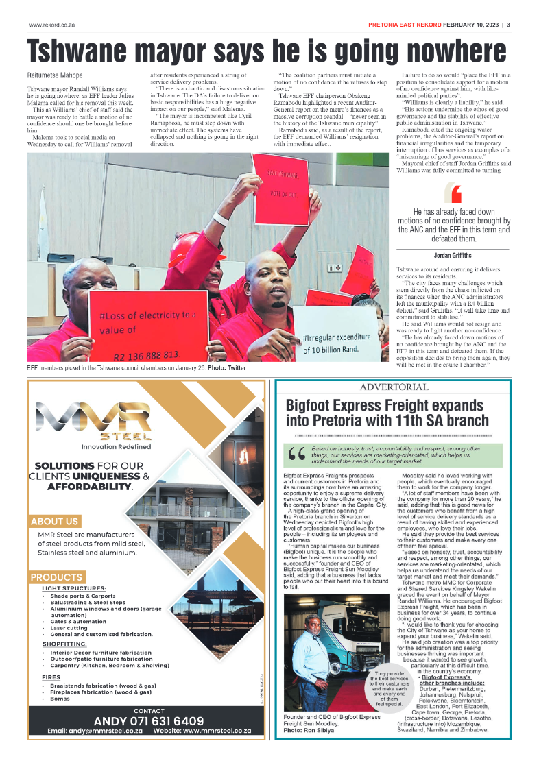 Rekord  East 10 February 2023 page 3
