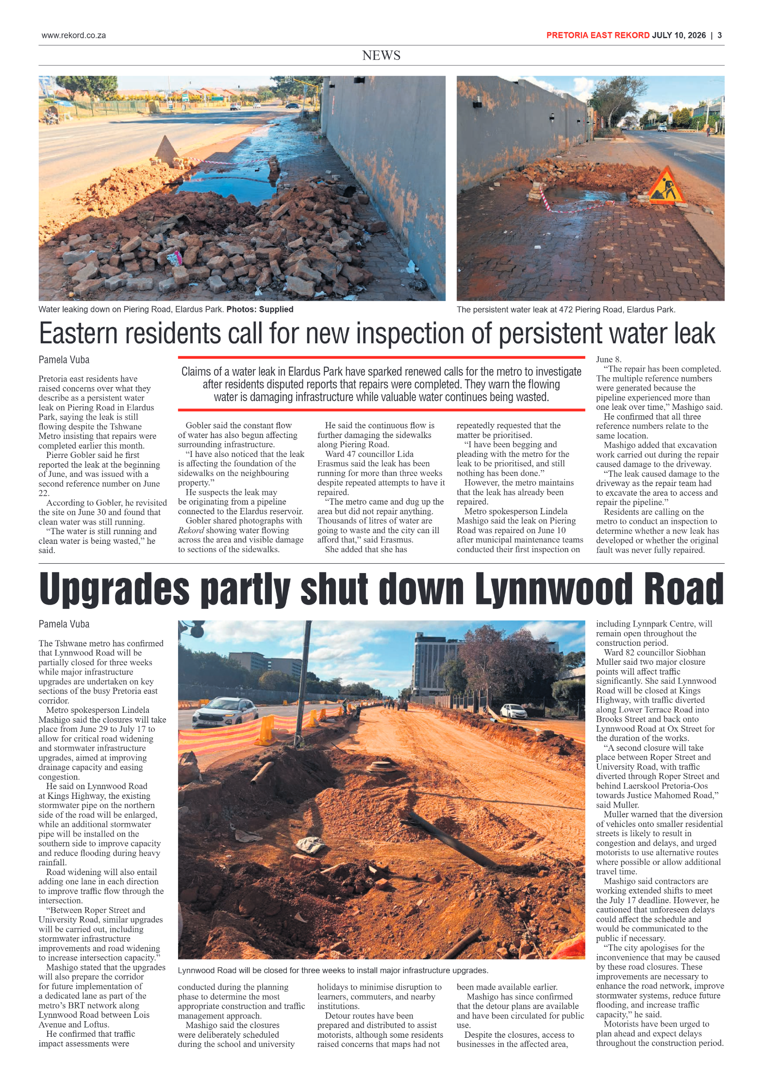 Rekord East 10 July 2026 page 5