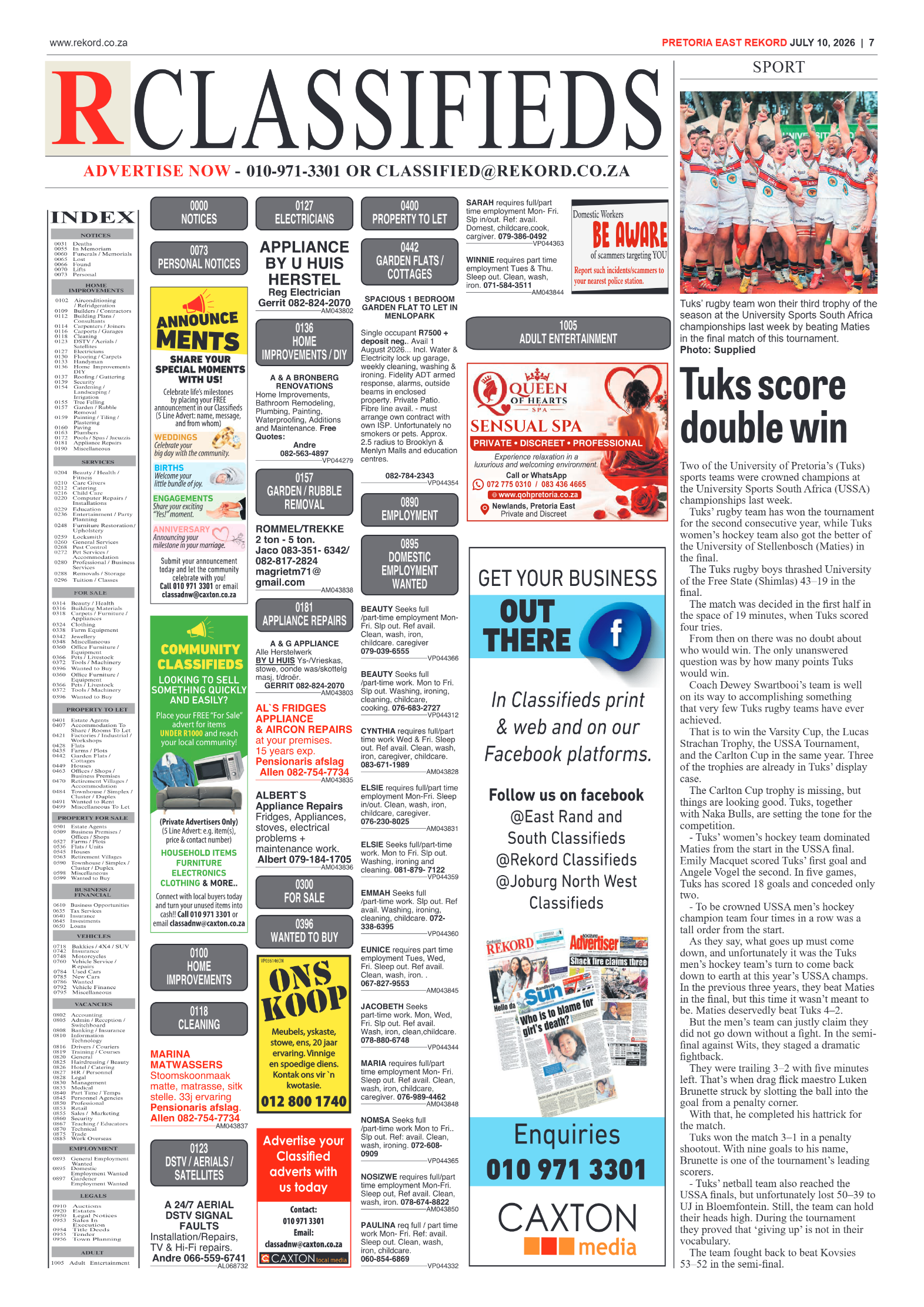 Rekord East 10 July 2026 page 9