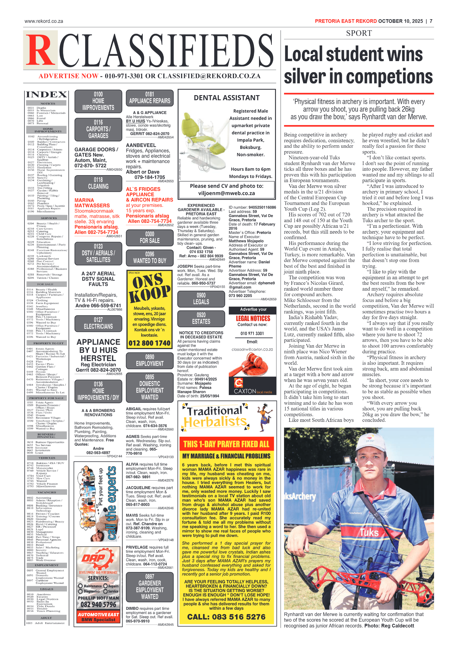 Rekord East 10 October 2025 page 9