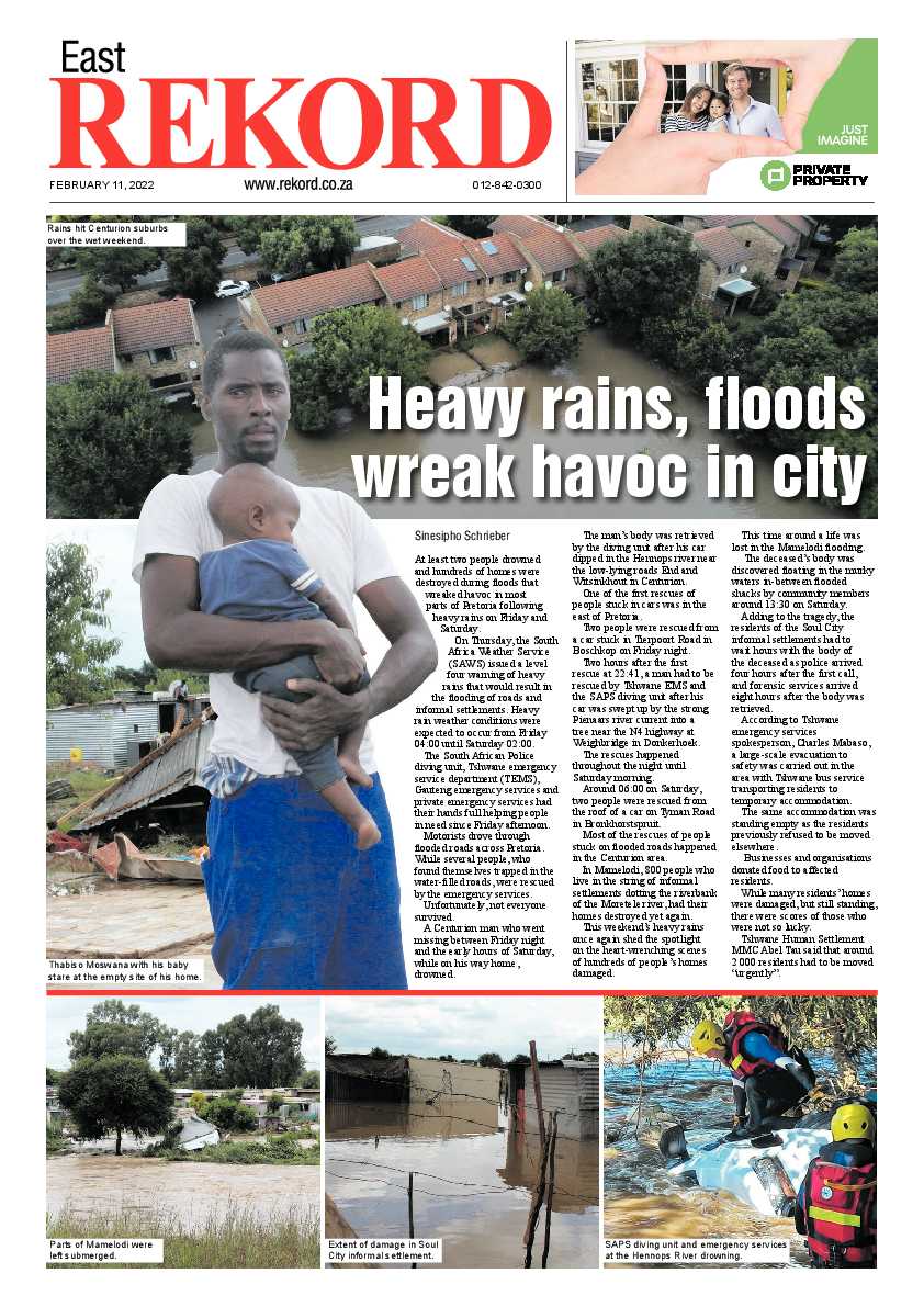 Rekord East 11 February 2022 page 1