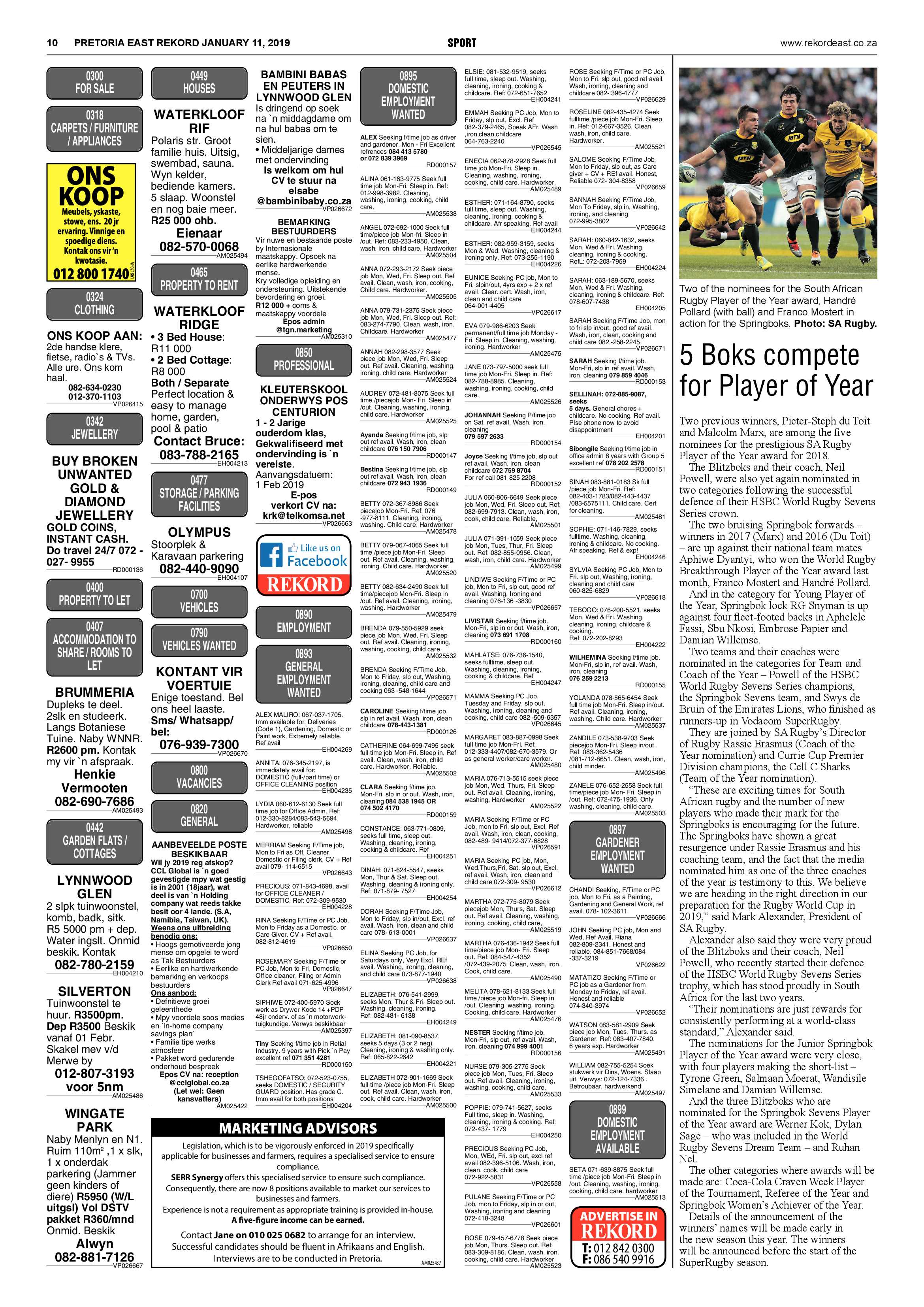 Rekord East 11 January 2019 page 10