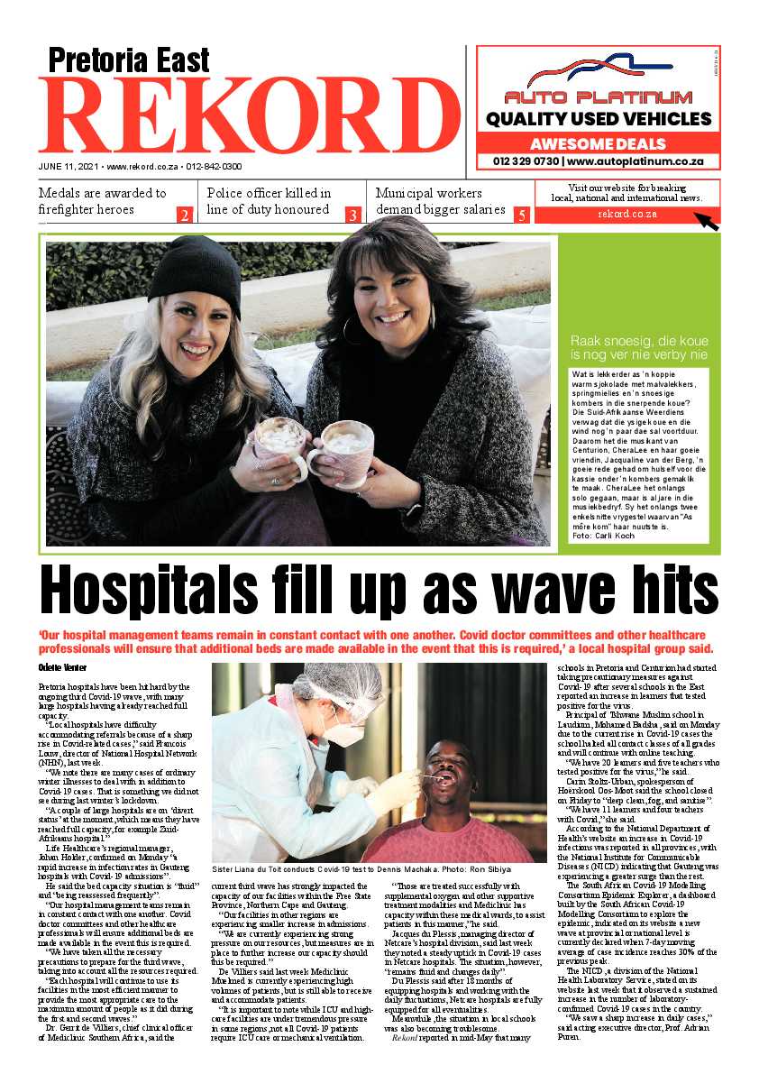 Rekord East 11 June 2021 page 1
