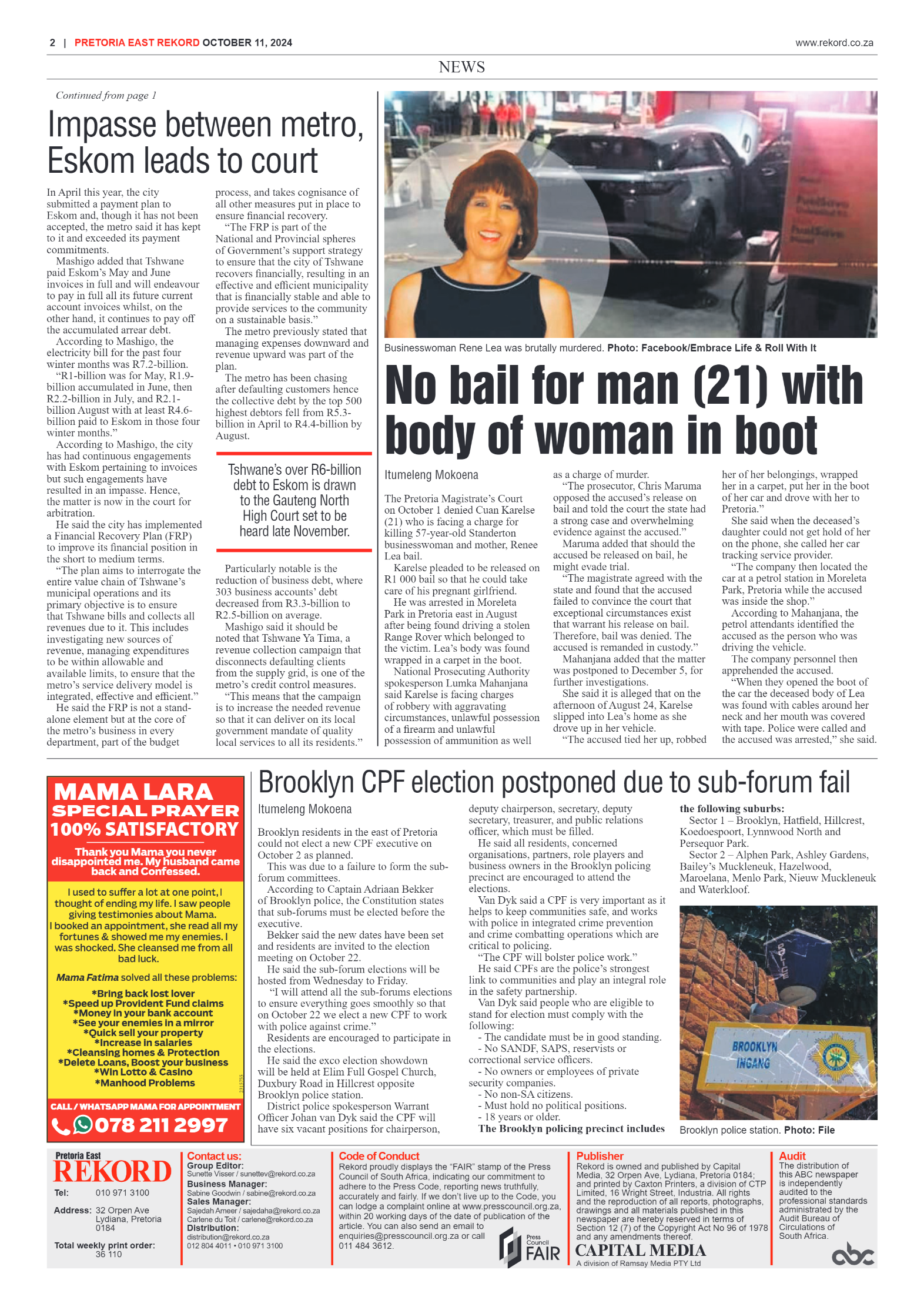 Rekord East 11 October 2024 page 2