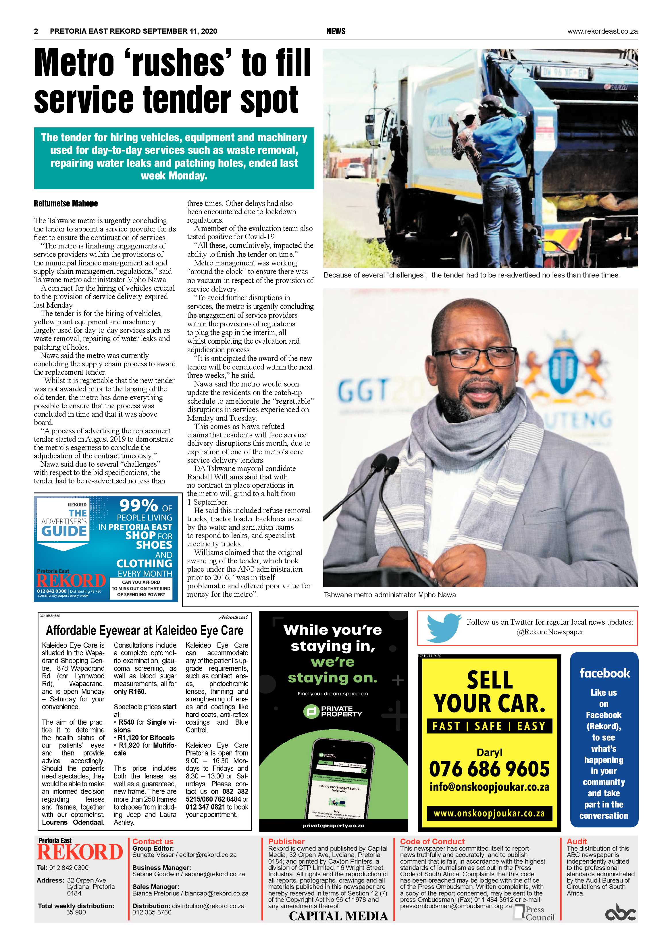 Rekord East 11 September 2020 page 2