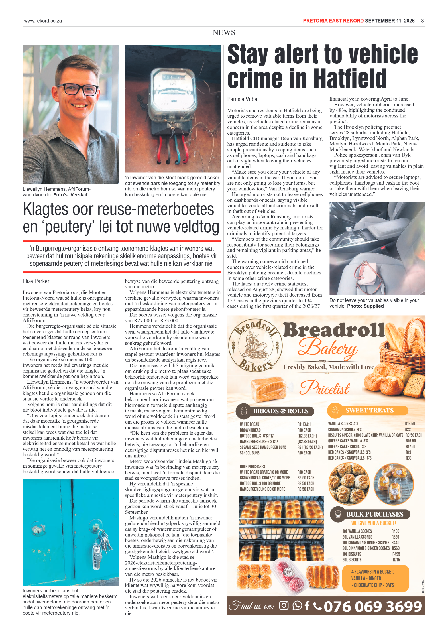 Rekord East 11 September 2026 page 5