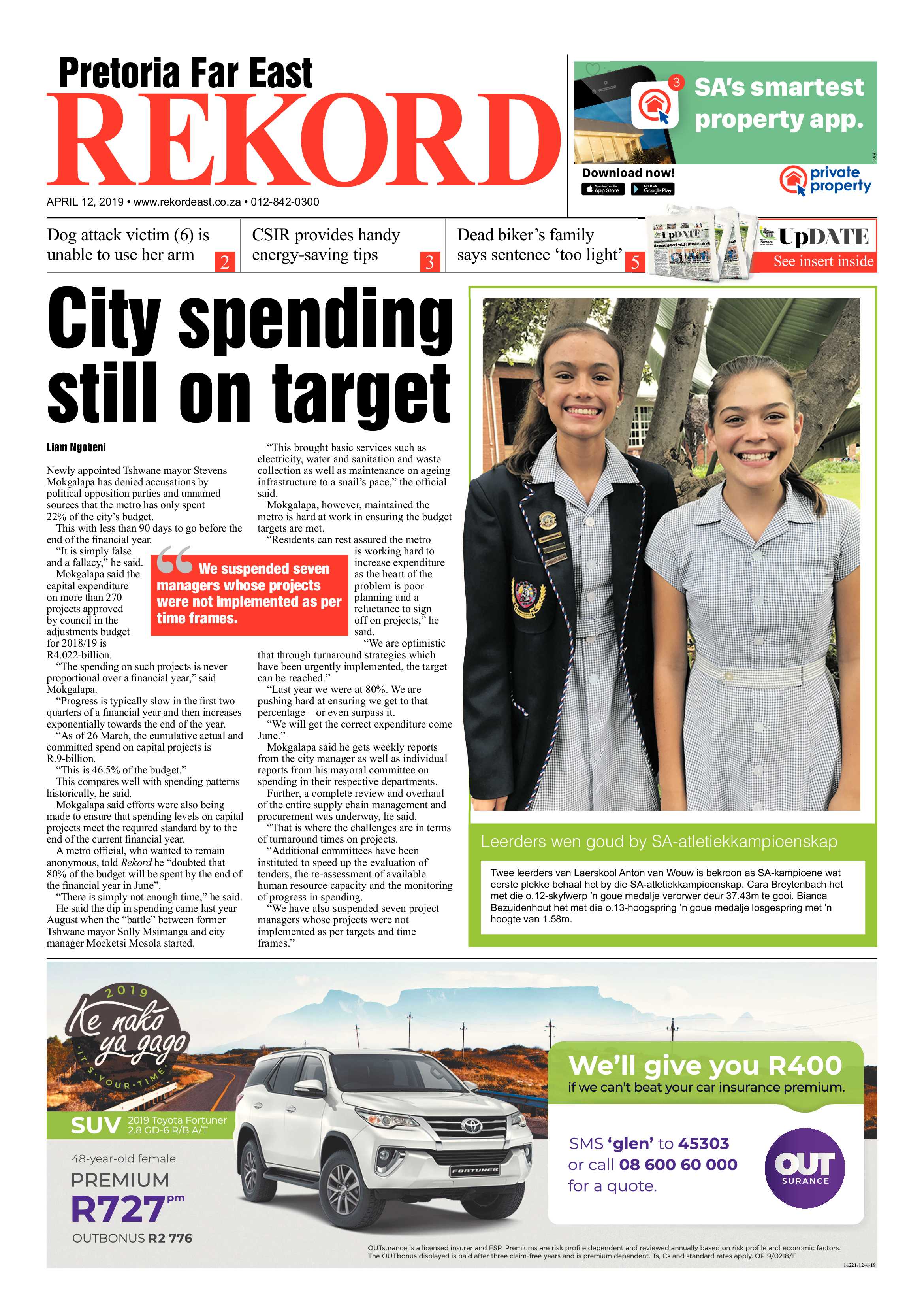 Rekord Far East 12 April 2019 page 1