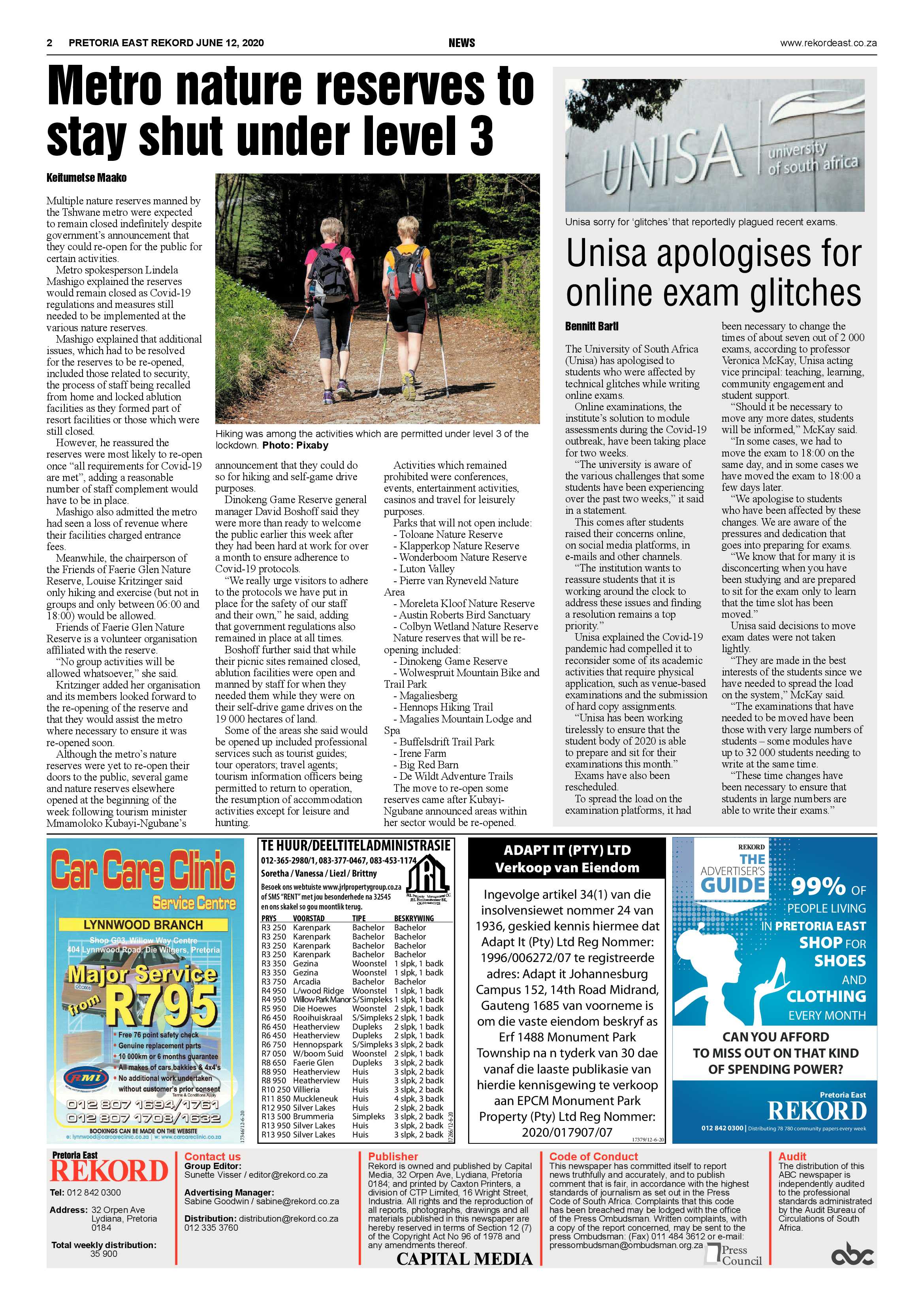 Rekord East 12 June 2020 page 2