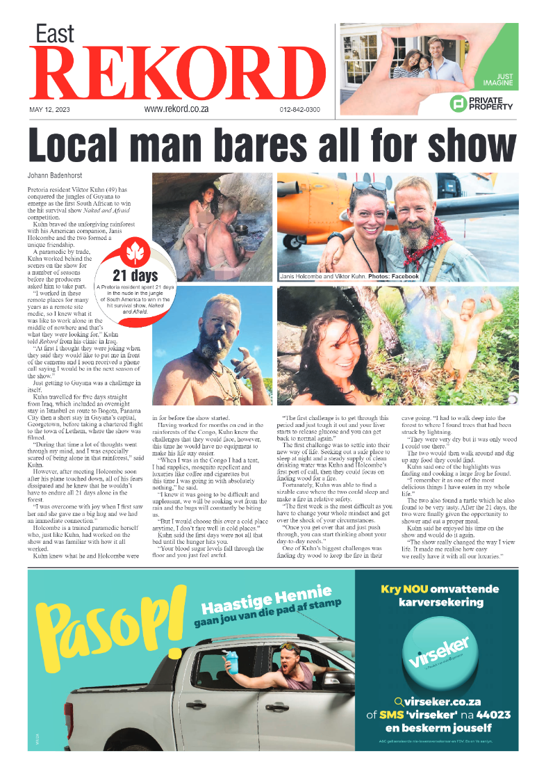 Rekord East 12 May 2023 page 1