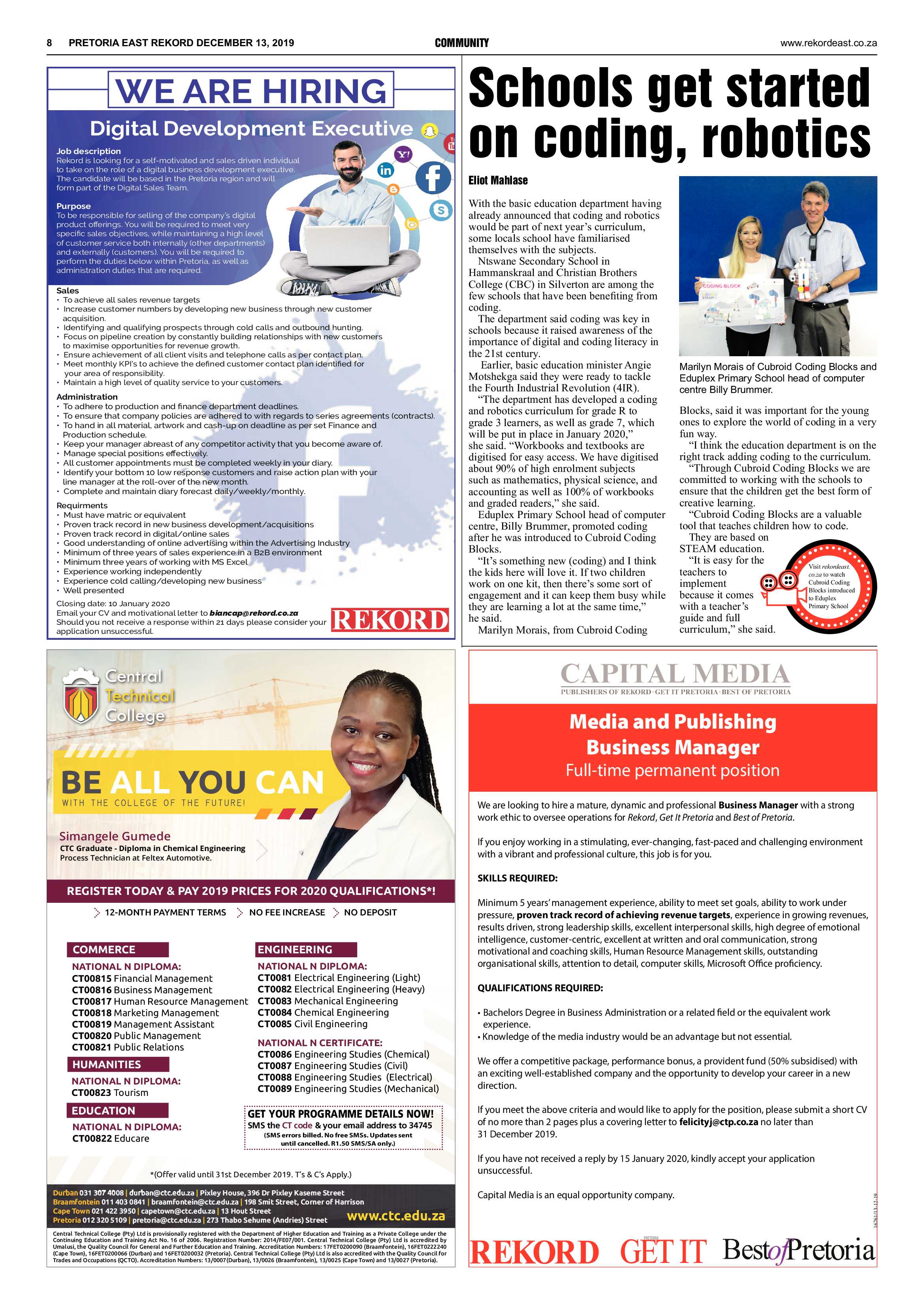 Rekord East 13 December 2019 page 8