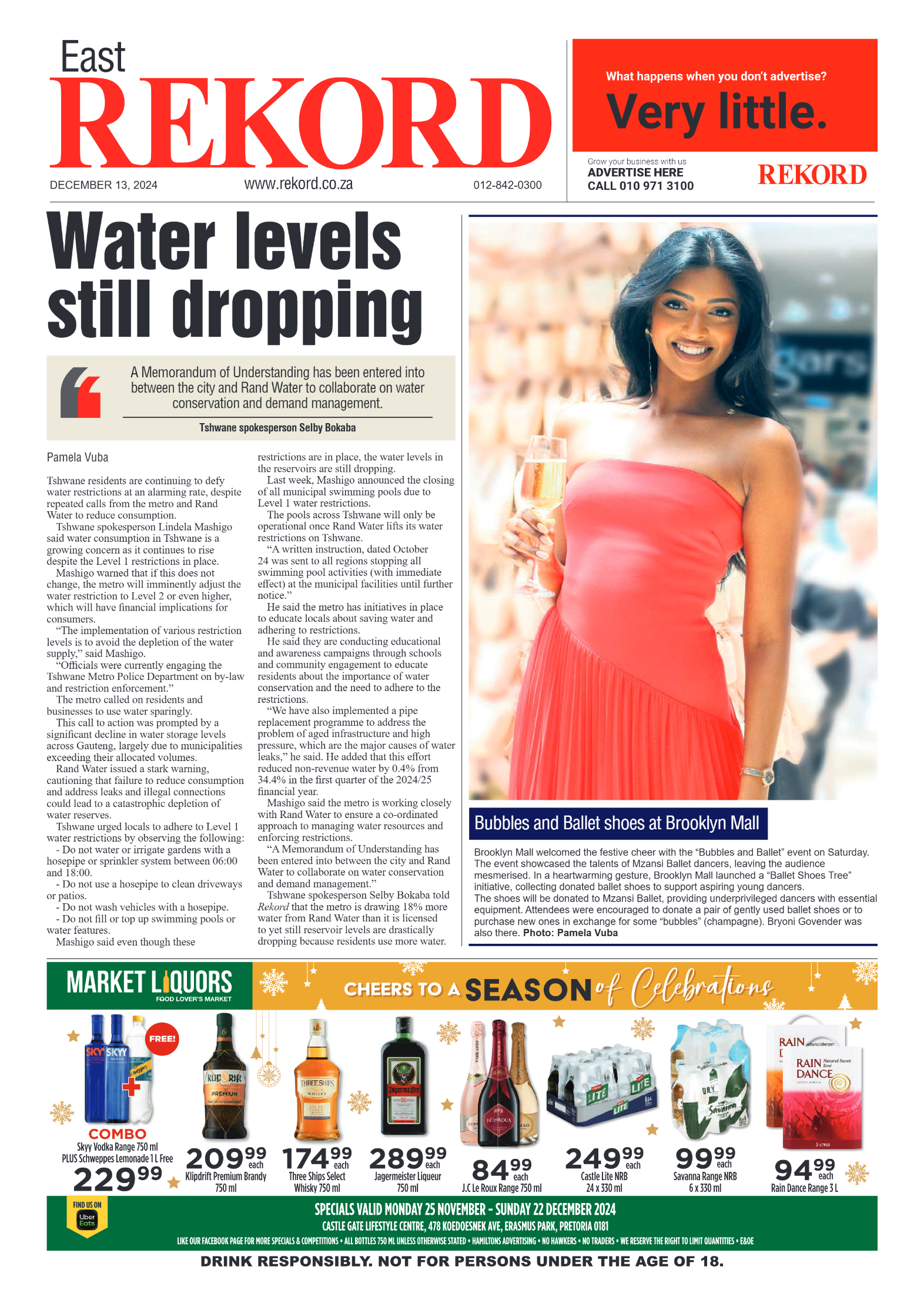 Rekord East 13 December 2024 page 1