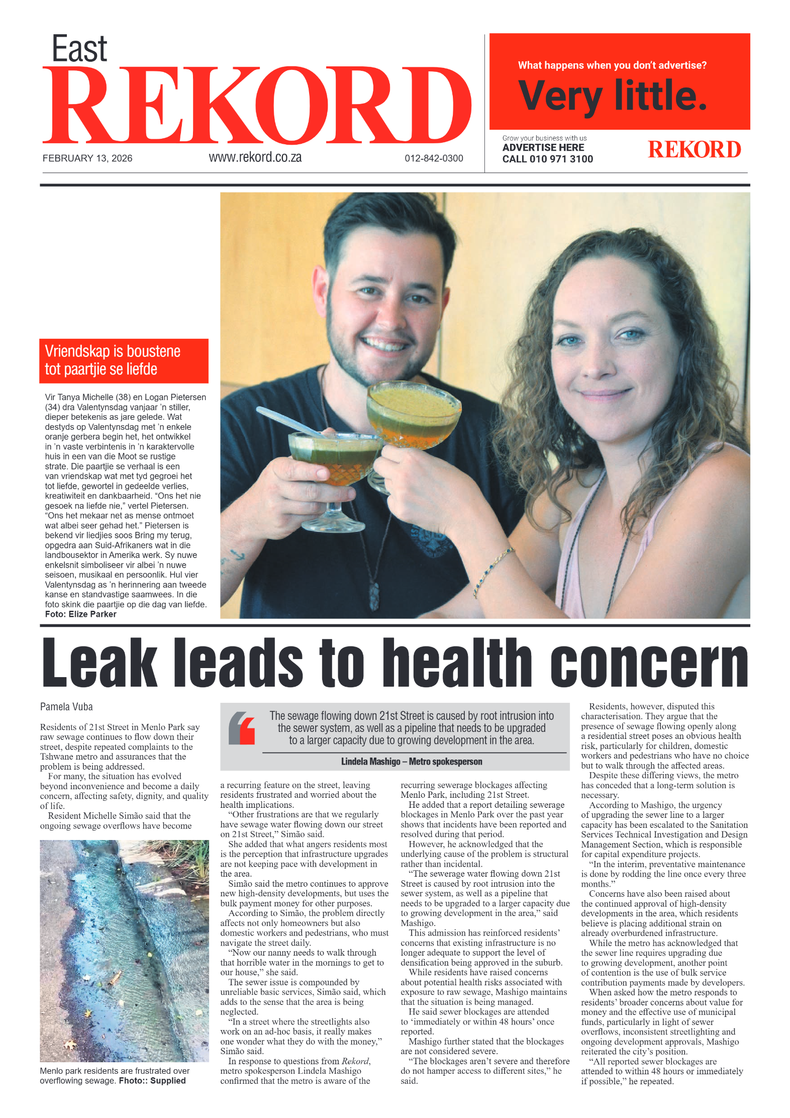 Rekord East 13 February 2026 page 3