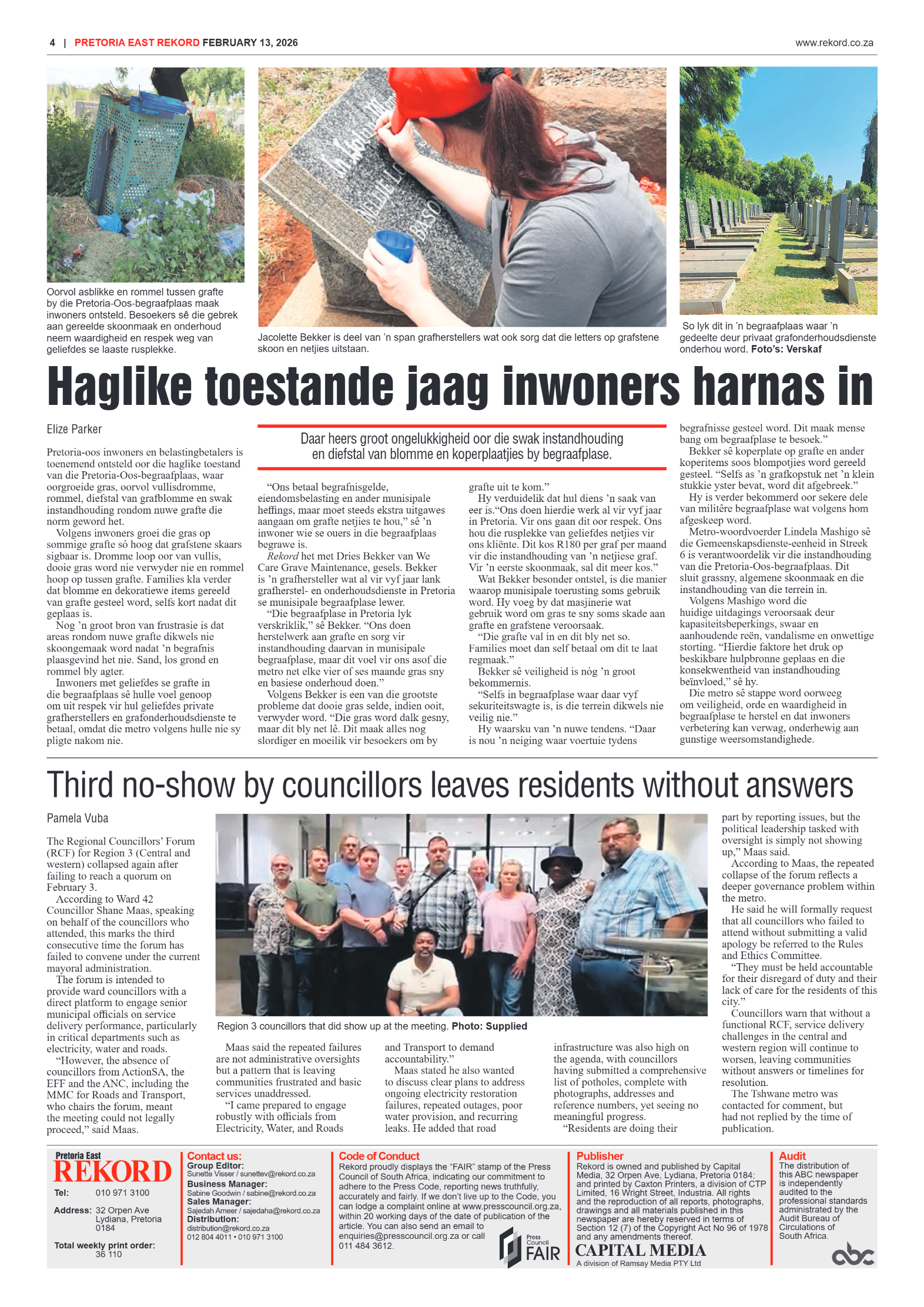 Rekord East 13 February 2026 page 6