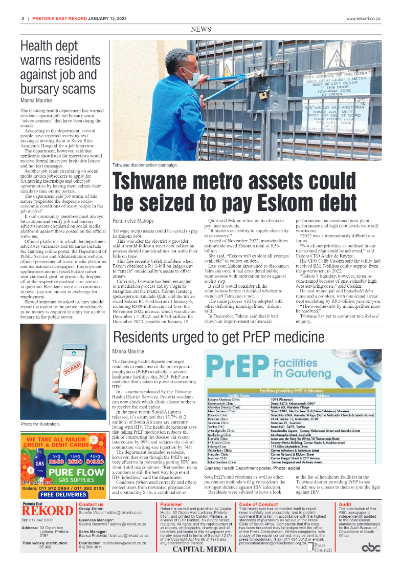 Rekord East 13 January 2023 page 2