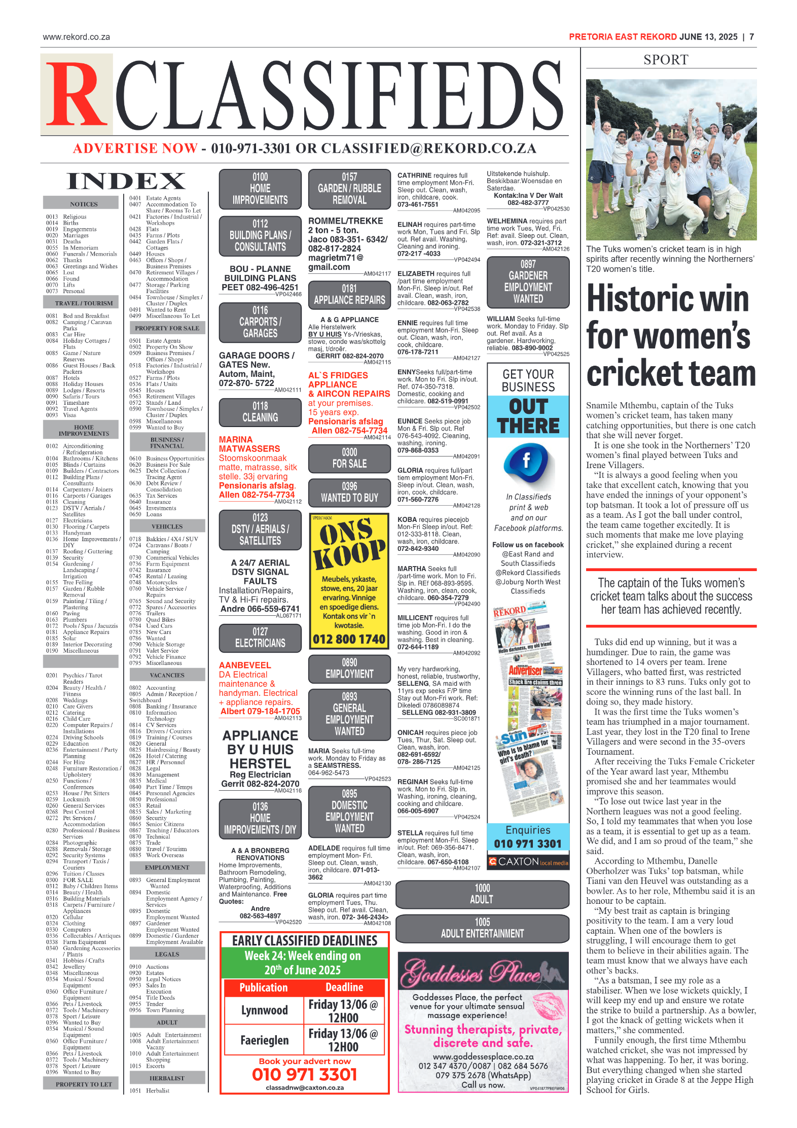 Rekord East 13 June 2025 page 9