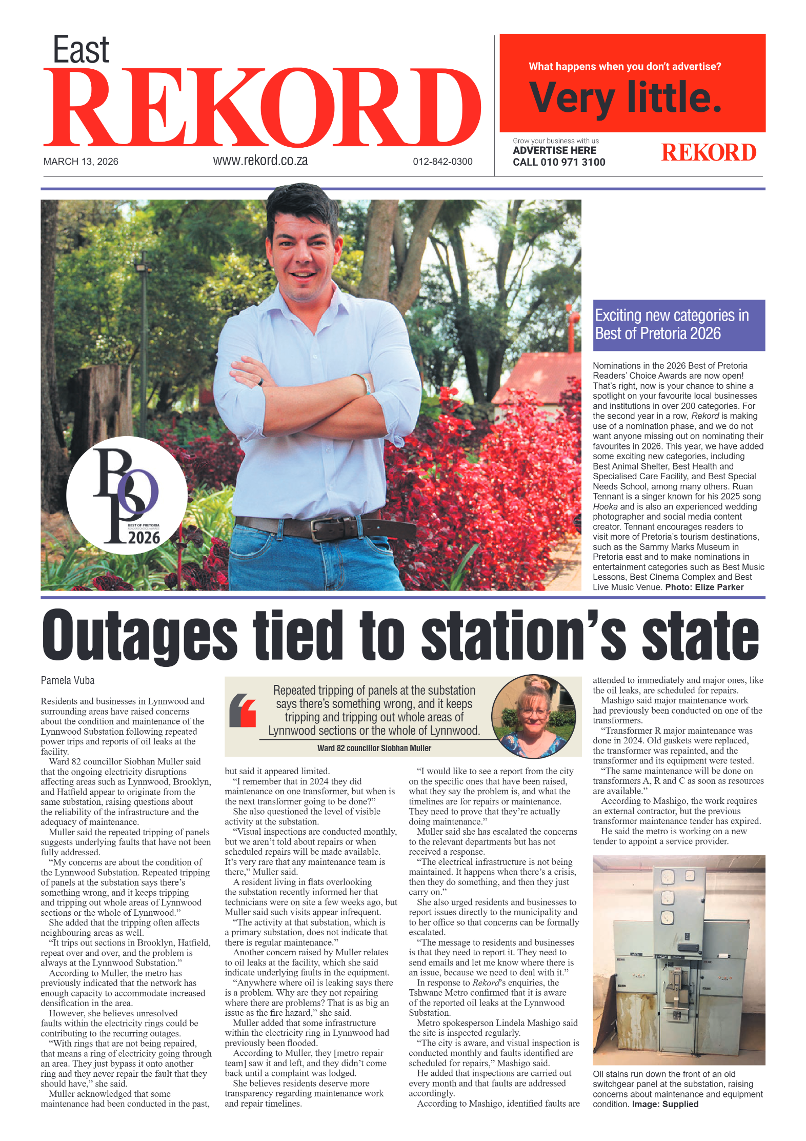 Rekord East 13 March 2026 page 3