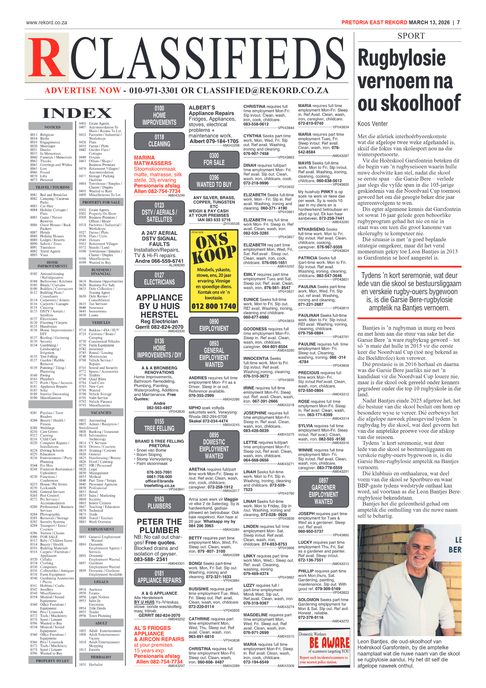 Rekord East 13 March 2026 page 9