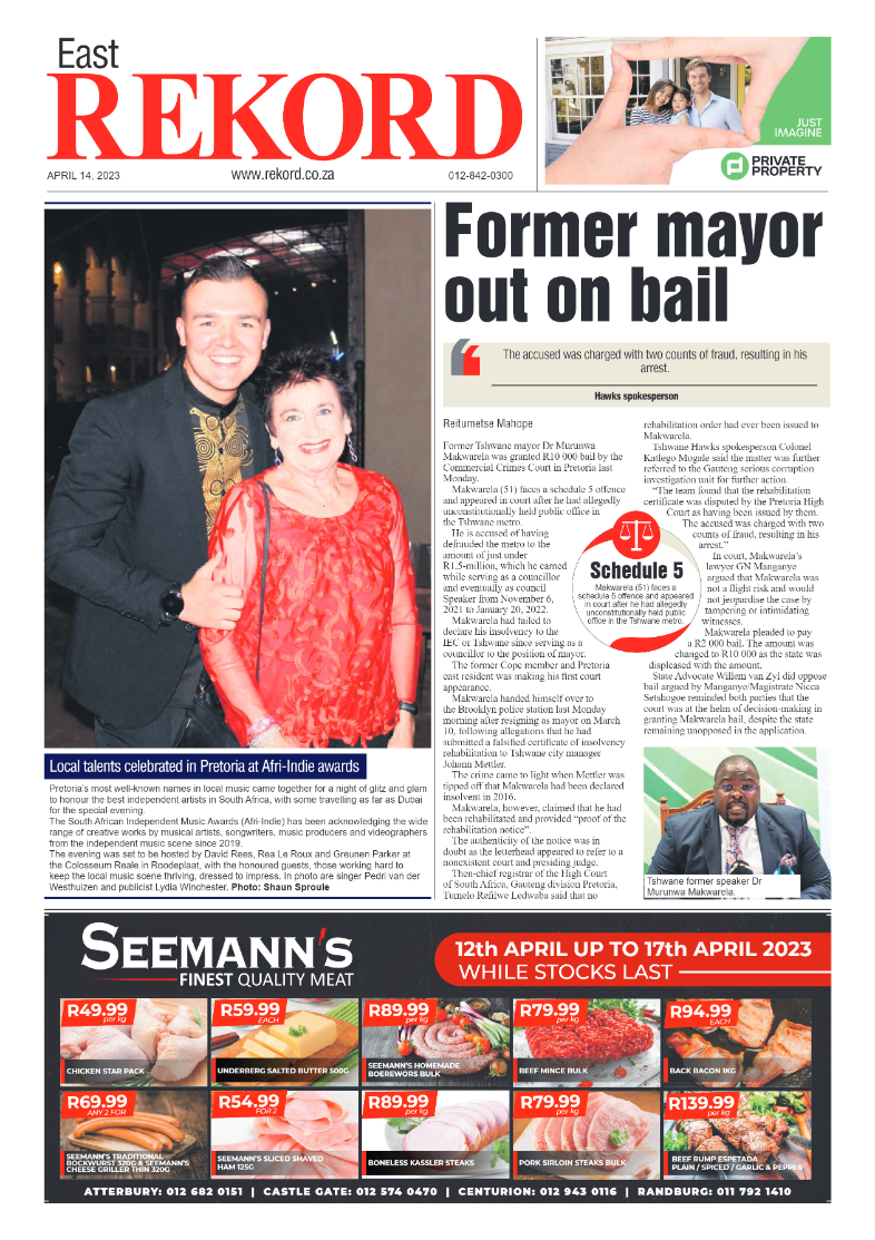 Rekord East 14 April 2023 page 1