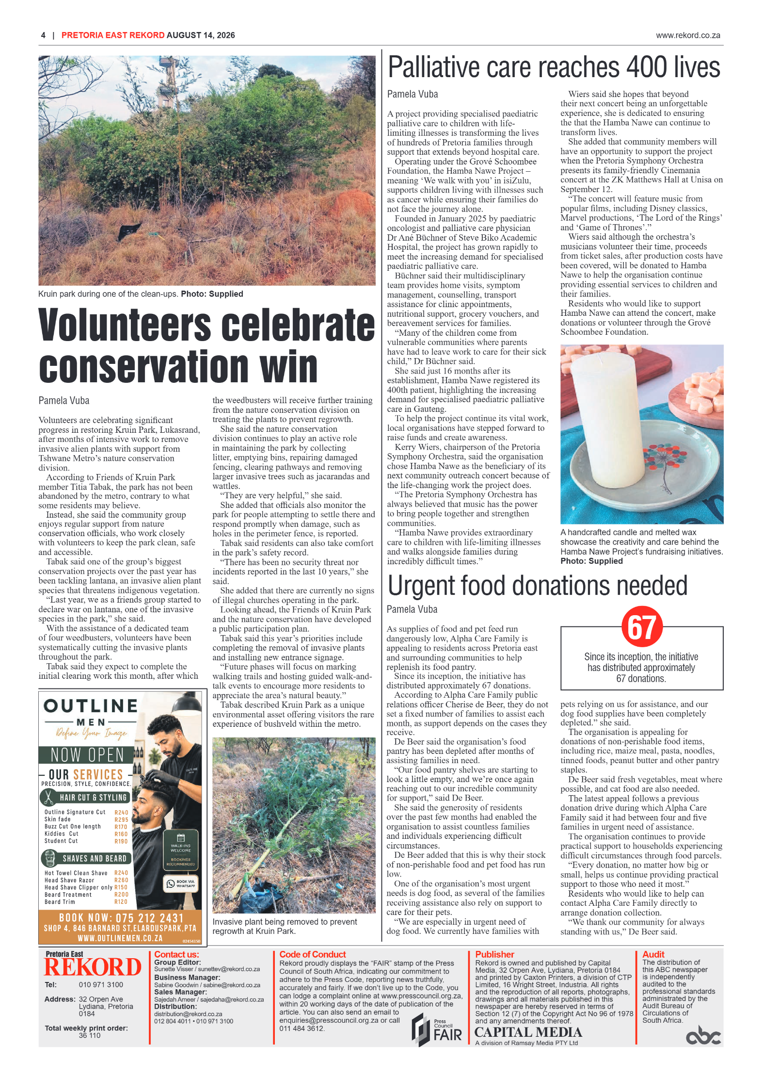 Rekord East 14 August 2026 page 4
