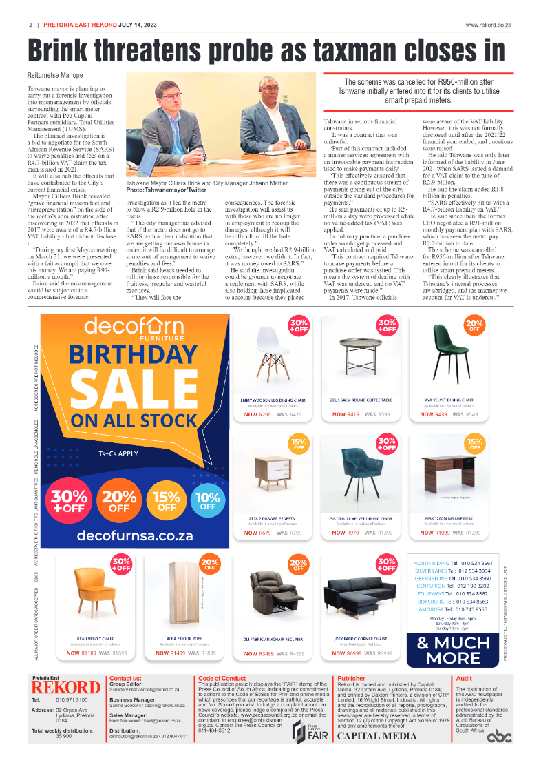 Rekord East 14 July 2023 page 2