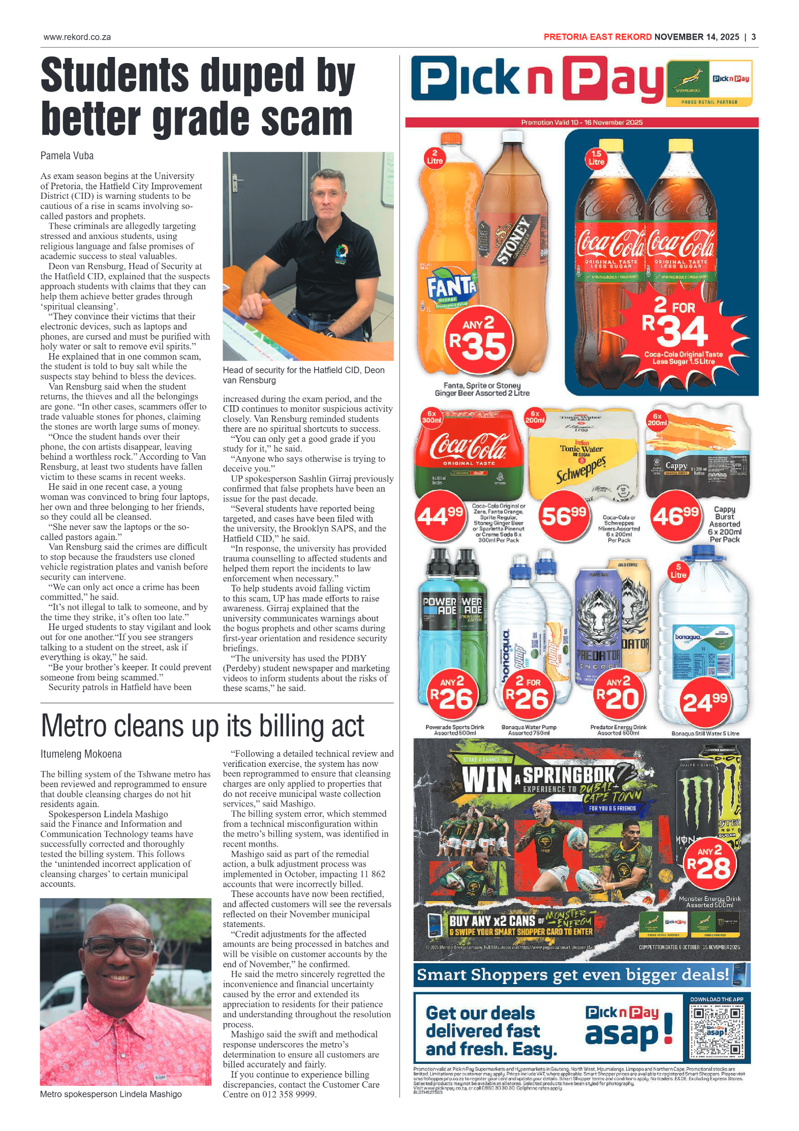 Rekord East 14 November 2025 page 5