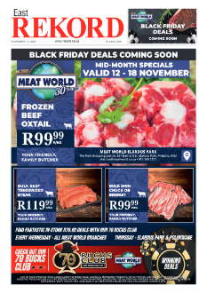 Rekord East 14 November 2025