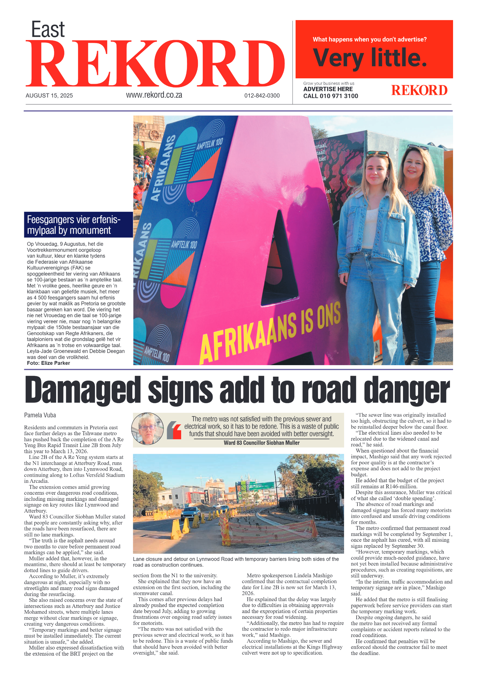 Rekord East 15 August 2025 page 3