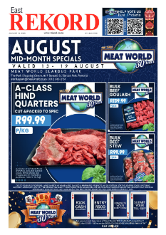 Rekord East 15 August 2025