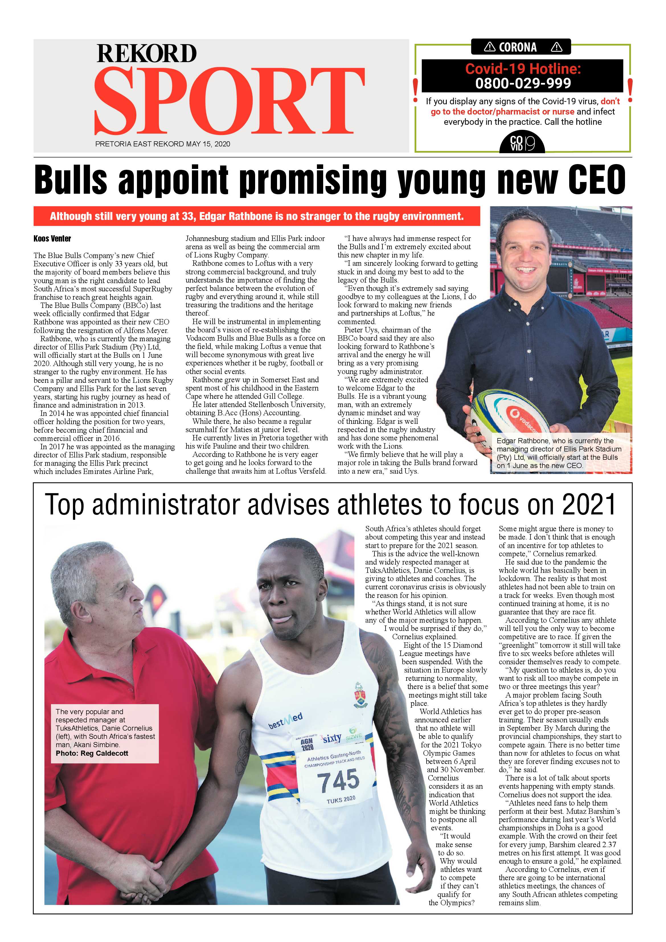 Rekord East 15 May 2020 page 8