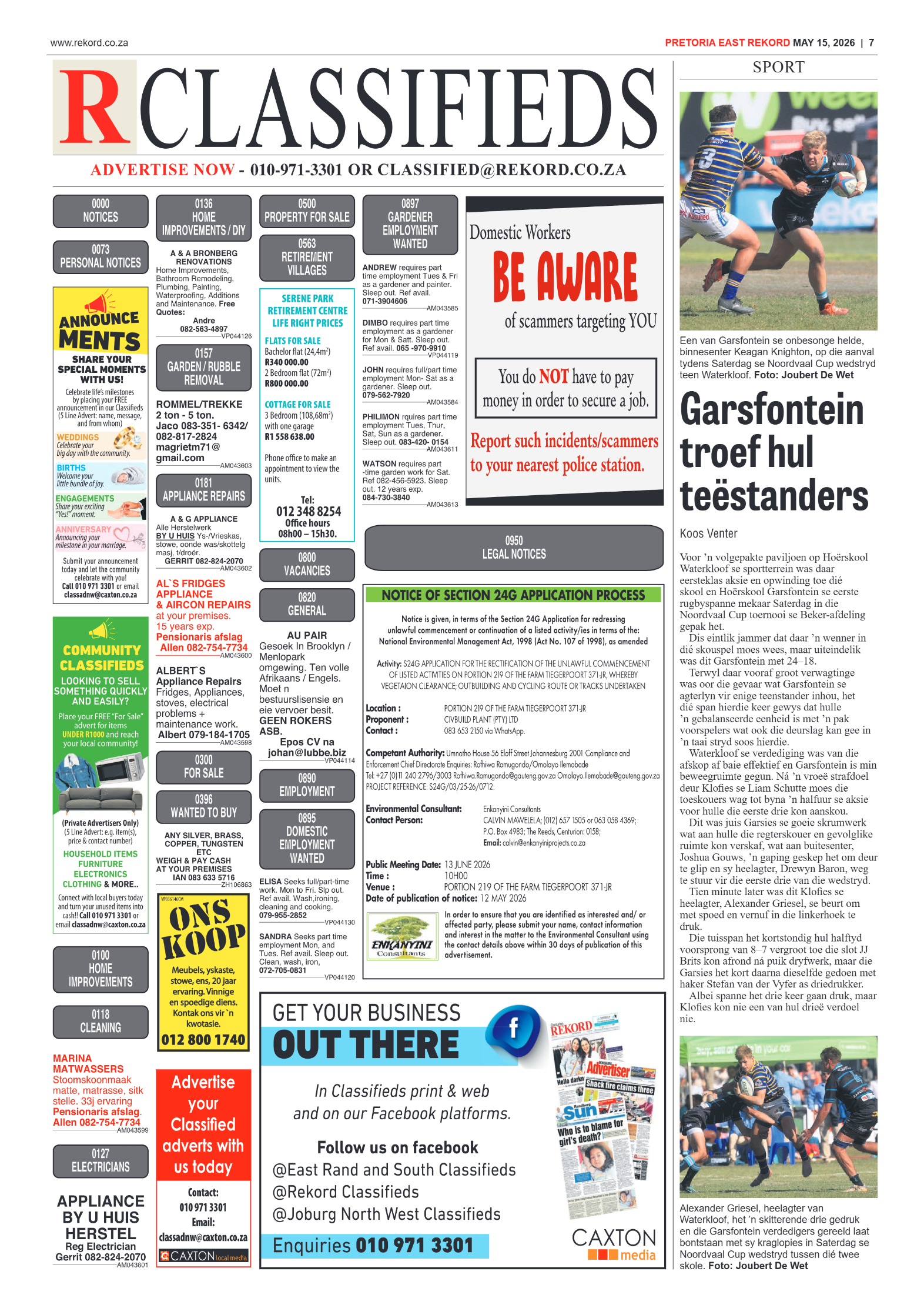 Rekord East 15 May 2026 page 9