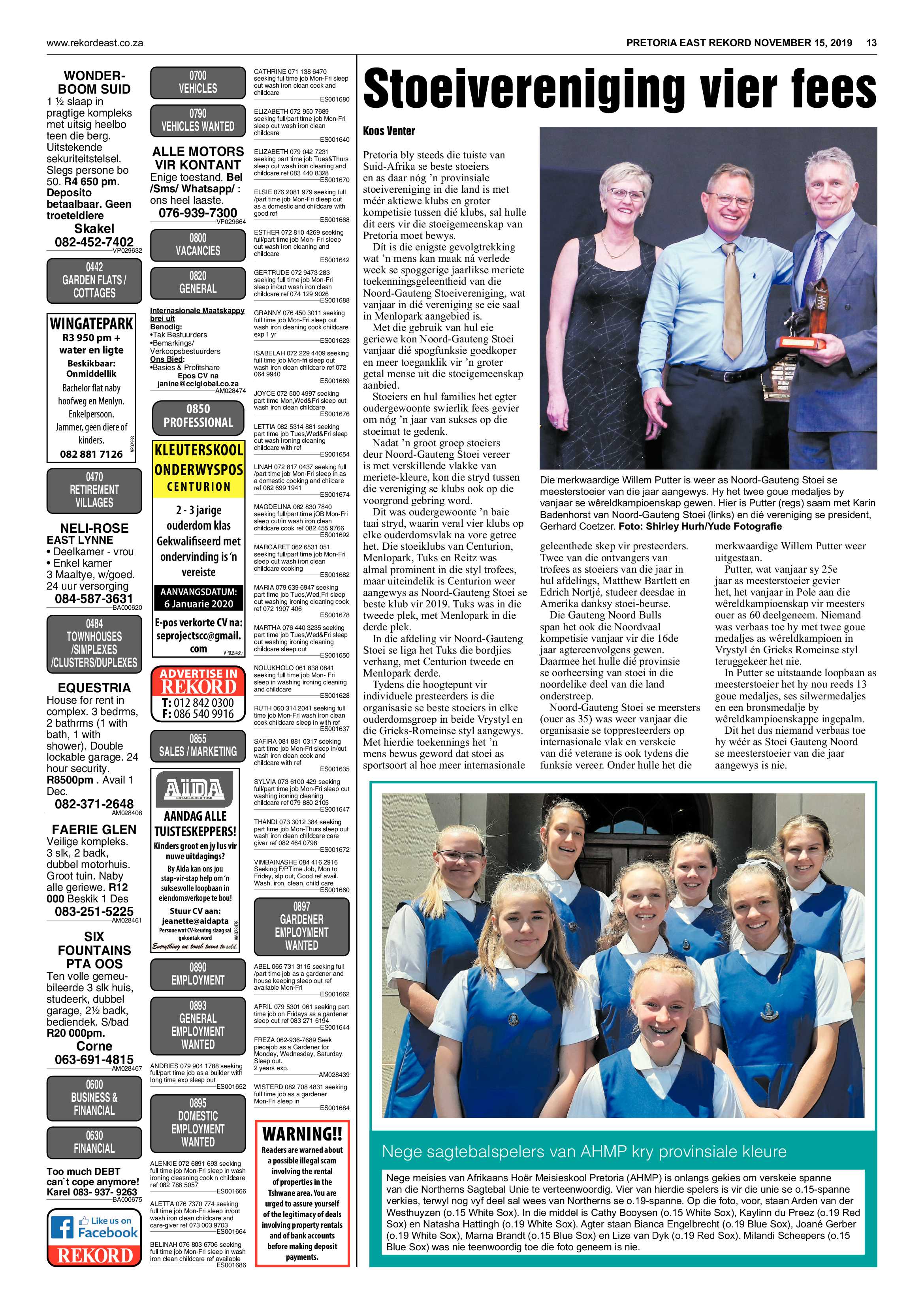 Rekord East 15 November 2019 page 13